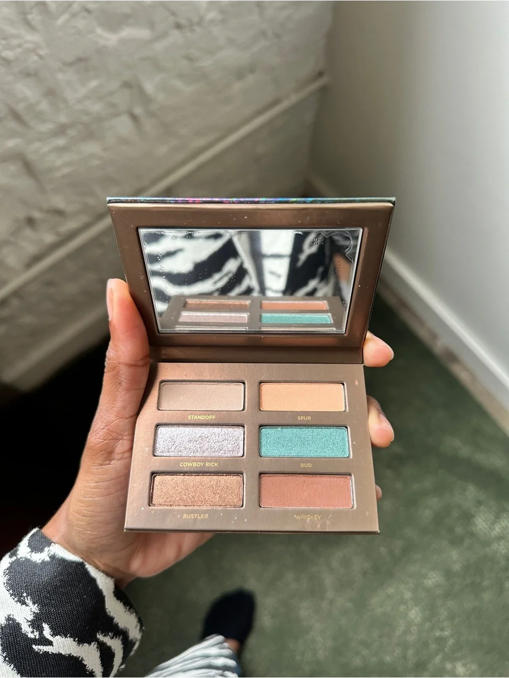 Urban decay discontinued Wild West eyeshadow mini eye palette vibrant summer